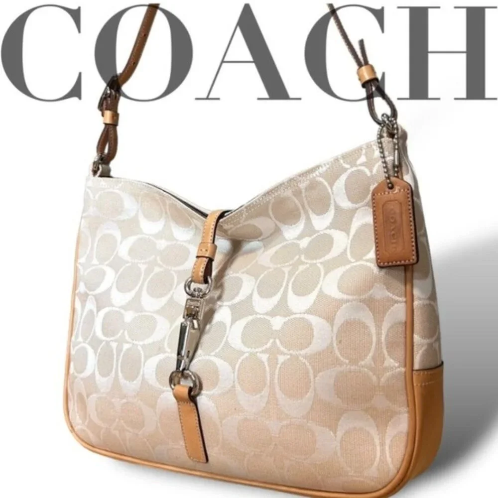 Euc Rare Vintage Coach Signature Soho Hampton Handbag Purse